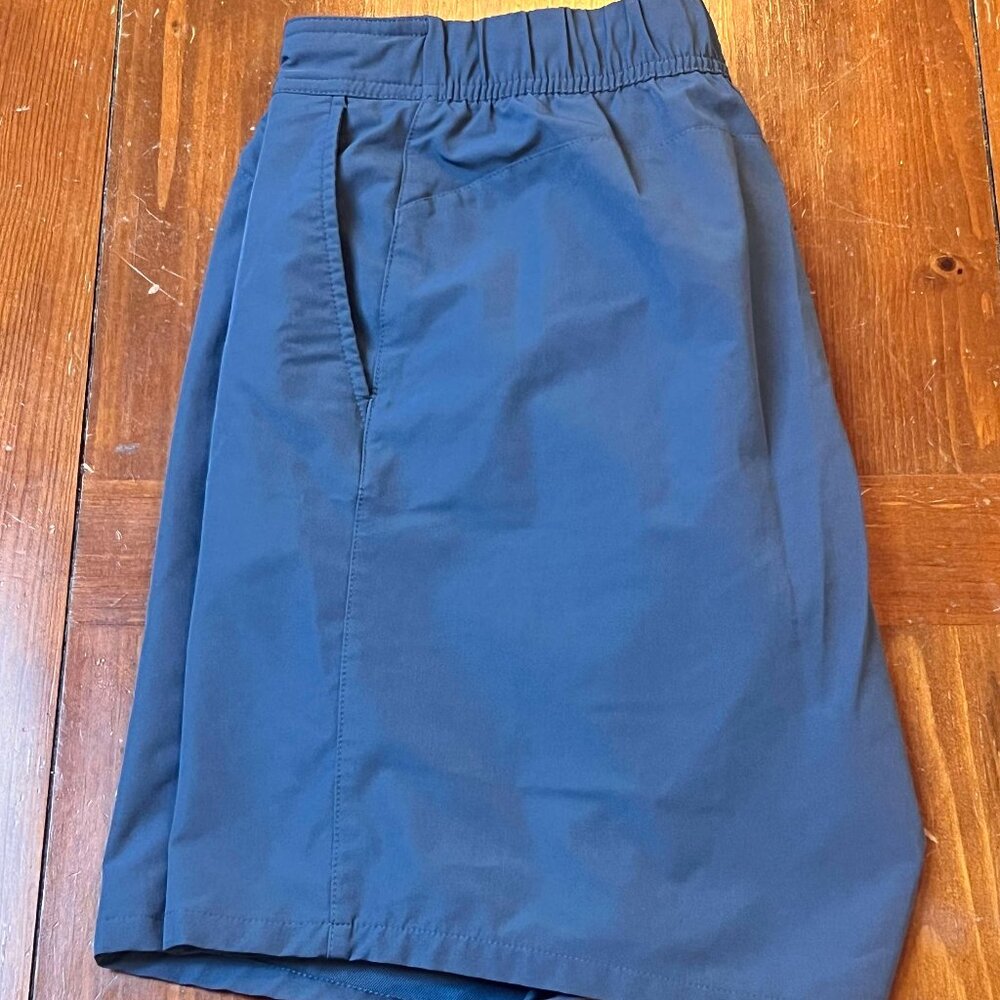 Ten Thousand Foundation Short (Lined) - 7 Inch, Large, Grey/Blue
